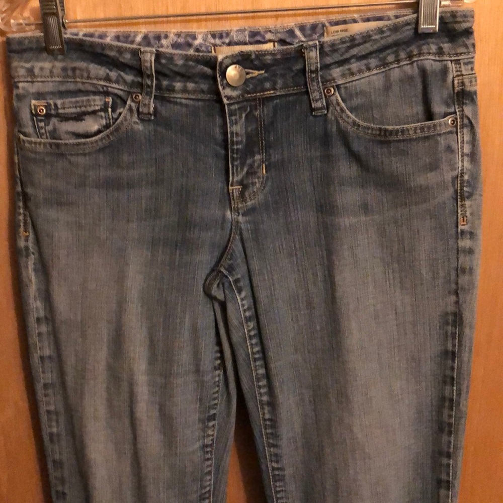 GAP Low Rise Straight Leg Jeans